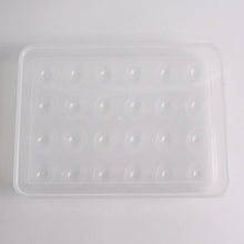 Plastic Egg 24 Grid Storage Container Holder for Refrigerator Egg Tray Holds 24 Eggs (1 Pc)